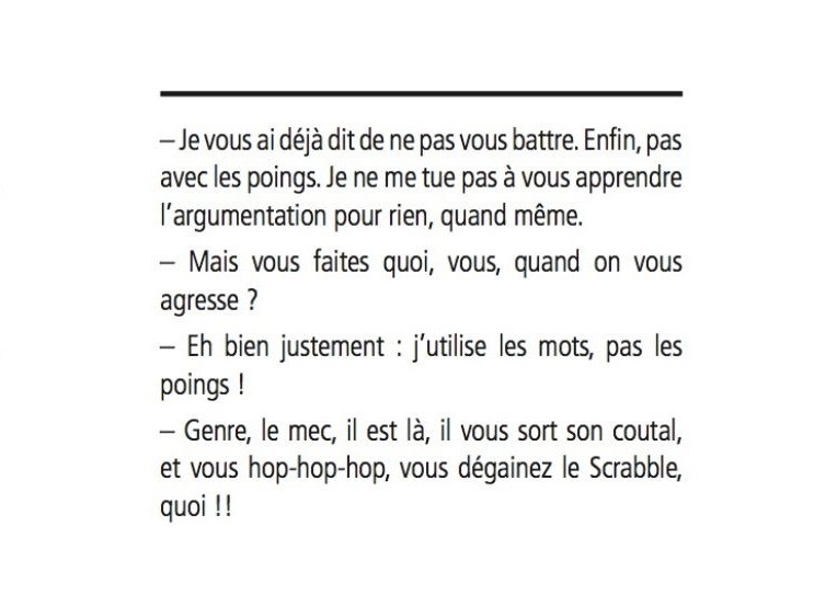 LOL est aussi un palindrome